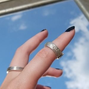 Top Of The Spoon Repurposed Spoon Ring